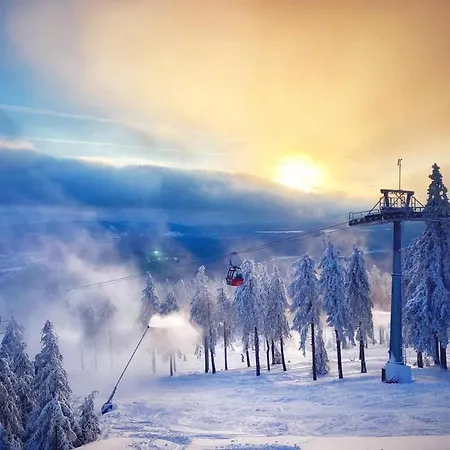 아파트 Panoramablick Mit Sauna *